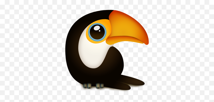 Tuqui Trans Animal Toucan Bird Icon - Draw A Cute Toucan Png,Toucan Png