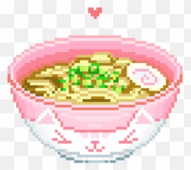 Cute Food Kawaii Pink Pixel Art Pixels - Transparent Png