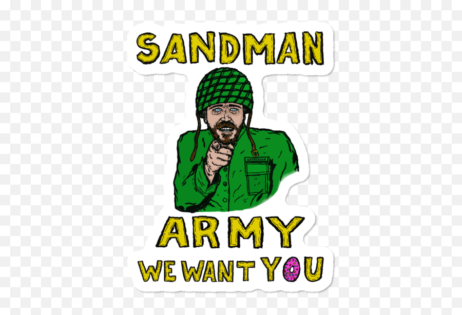 Jonsandman We Want You Shirt Sticker By Design Humans - Language Png,We Want You Png