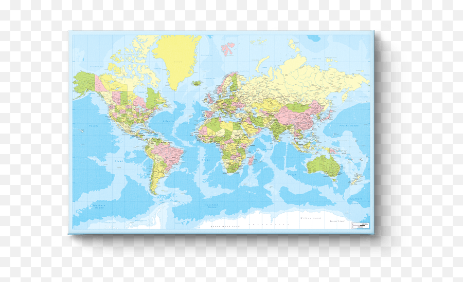 Download World Map School - World Map Png Image With No Atlas,World Map Png Transparent Background