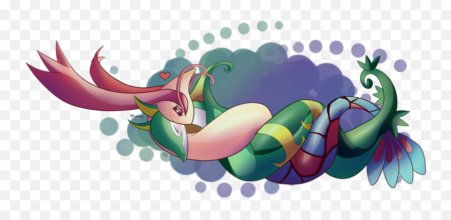 Coil By Fluorengi - Fur Affinity Dot Net Fictional Character Png,Milotic Png