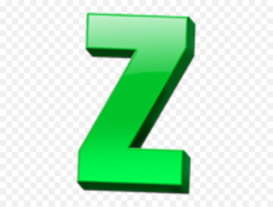 Letter Z Icon - Letter Z Clipart Png,Playground Icon Vector