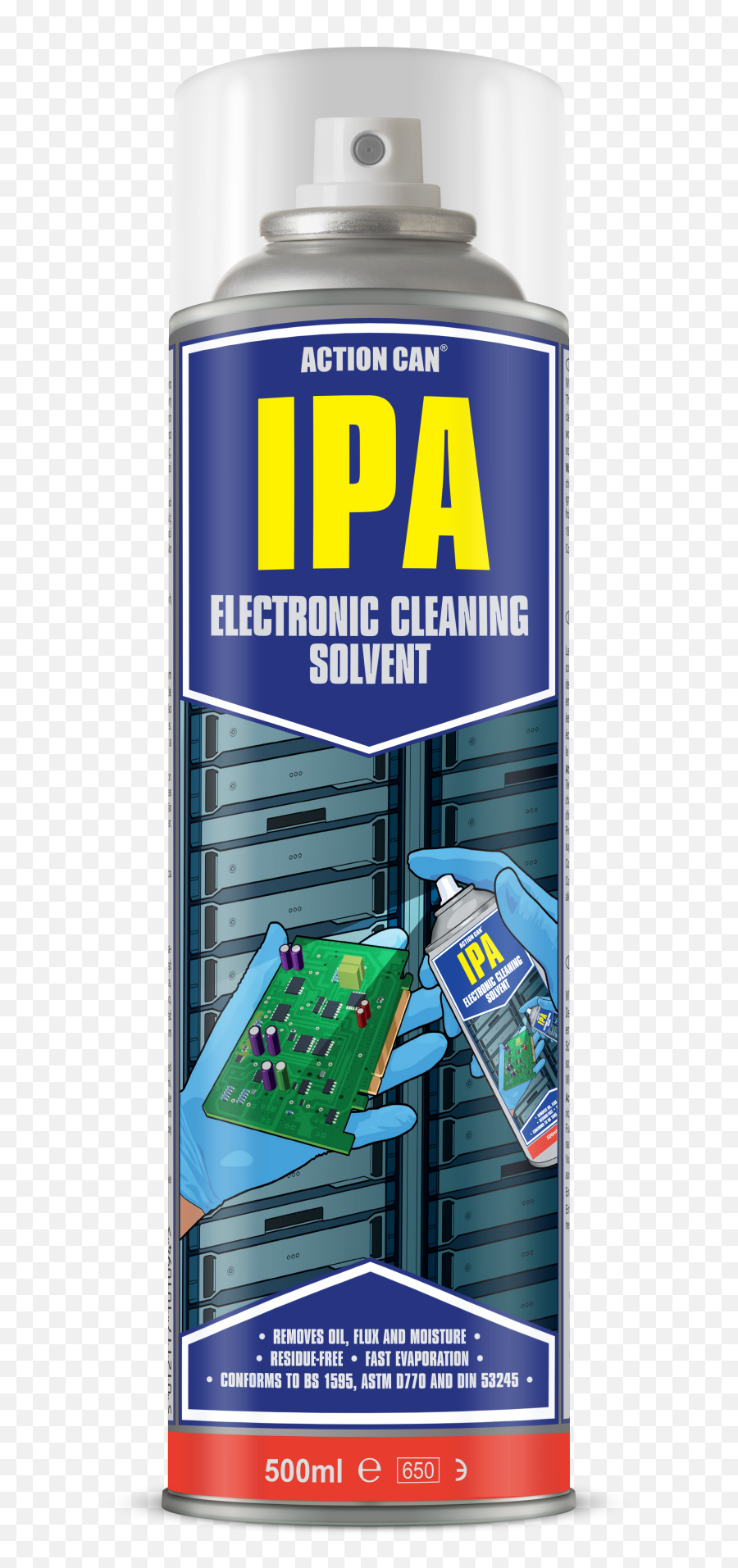 Ipa Isopropyl Alcohol Solvent Cleaner Action Can - Isopropyl Alcohol Ipa Spray Png,Solvent Icon