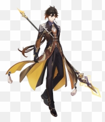 Genshin - Impact Zhongli png