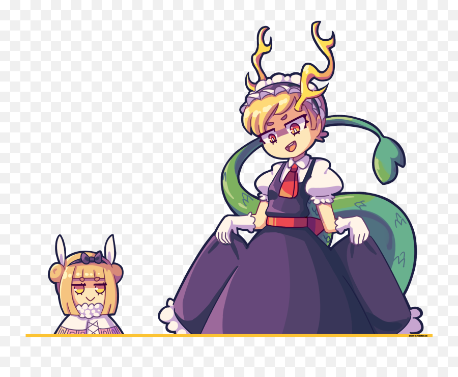 Kanna Kamui Tooru Maidragon Joutouguu Mayumi - Touhou Yachie Png,Kanna Kamui Png