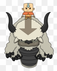 The Magic Of Internet - Avatar The Last Airbender Aang And Appa Pin Png,Aang Png