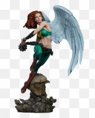 Character Statue Female Superhero - Sideshow Premium Format png