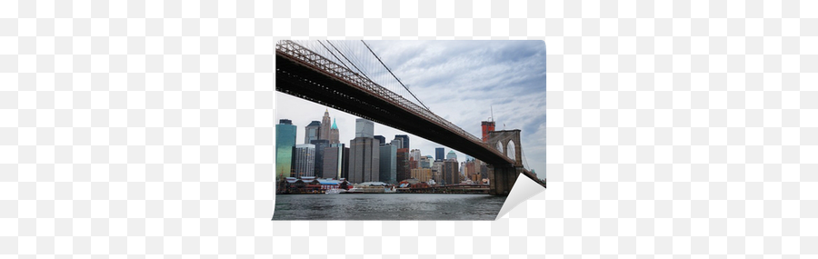 New York City Skyline With Brooklyn Bridge Wall Mural U2022 Pixers - We Live To Change Brooklyn Bridge Png,Brooklyn Bridge Png