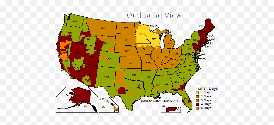 Shipping Costs When Ordering Lumber - Ups Map Png,United Parcel Service Icon