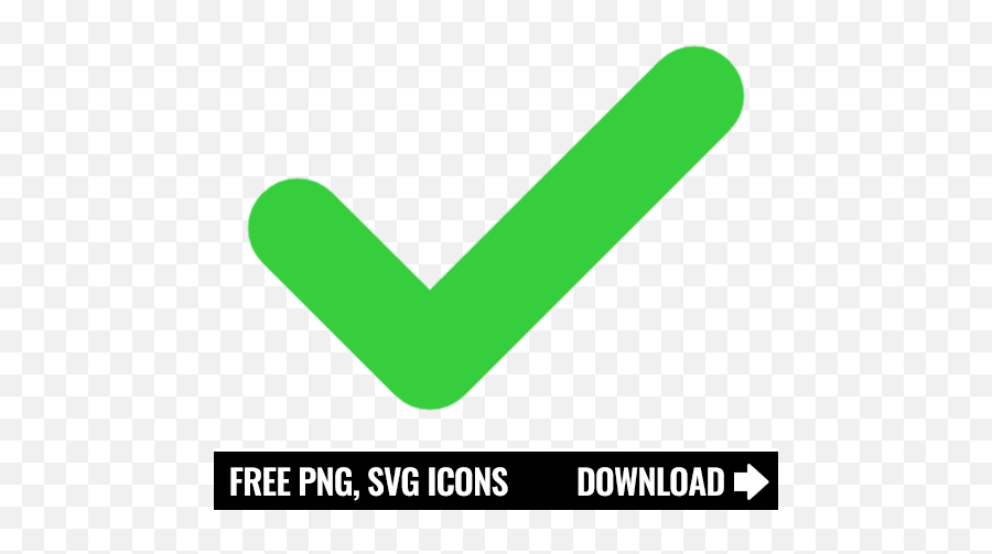 Free Check Mark Icon Symbol Png Svg Download - Horizontal,What Is Green Check Mark On Icon