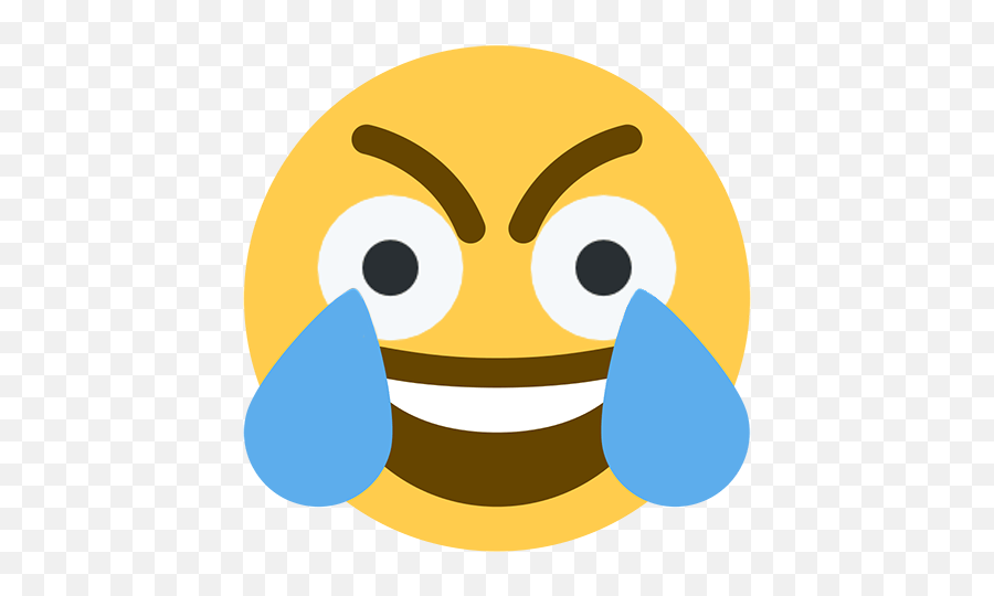 Cry Laughing Emoji Png Picture - Open Eye Crying Emoji,Crying Laughing Emoji Png