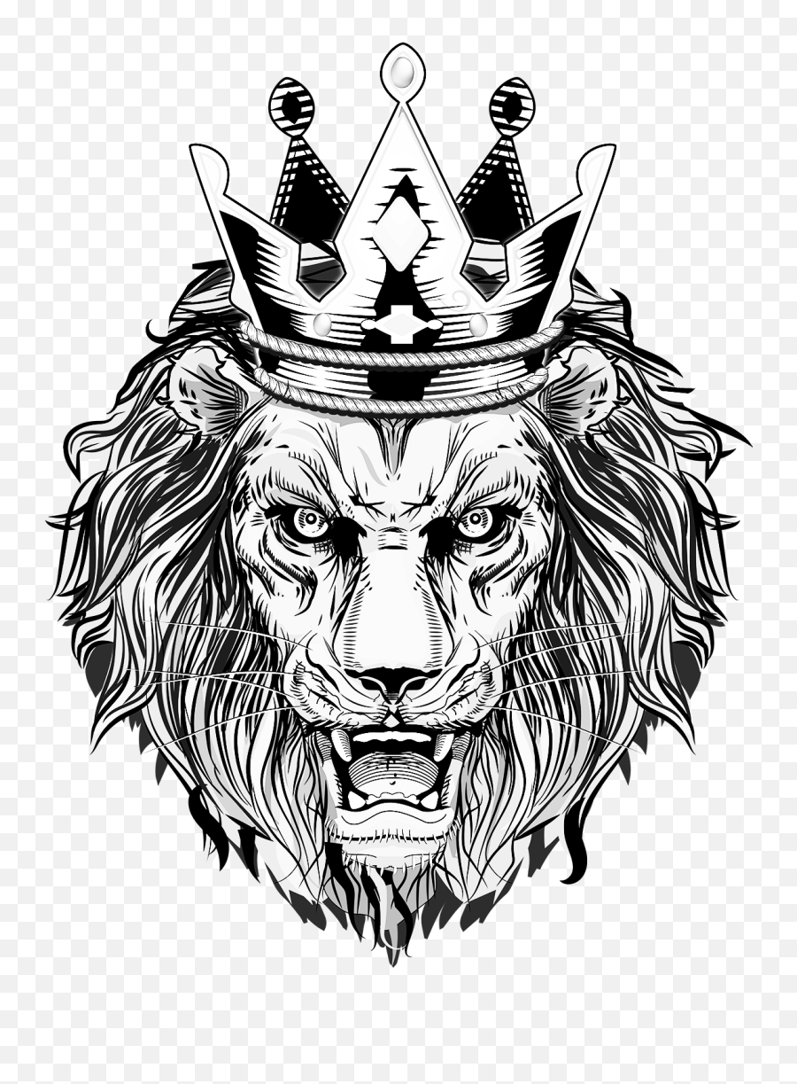 Elegant Serious Tattoo Design For A Company By Whollis63 - For Women Png,Lion Crown Icon