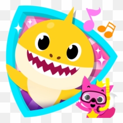 Shila Syarianti Shilasyarianti - Baby Shark Vector Free Png,Shark Clipart Transparent Background