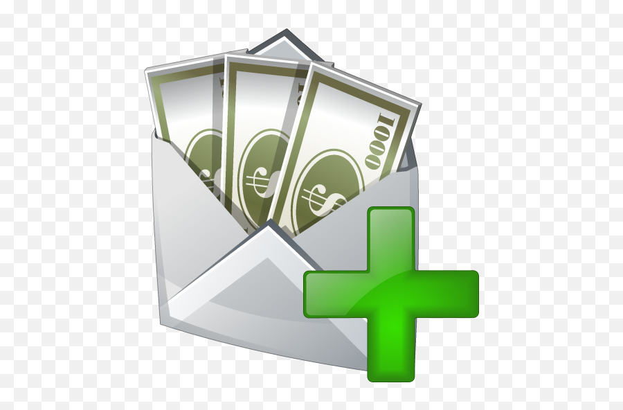 Money Icon Png - Money In Envelope Png,Wealth Icon