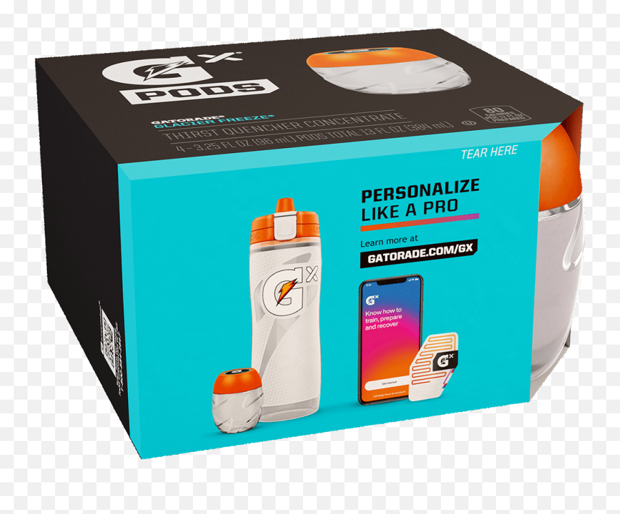 Buy Gatorade Thirst Quencher Frost Glacier Freeze Pod 4 - Gatorade Gx Pods Png,Gatorade Icon