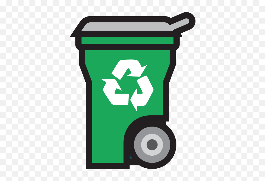 City Of Providence Environmental Services Division Dpw - Blue Recycle Png,Small Trash Can Icon