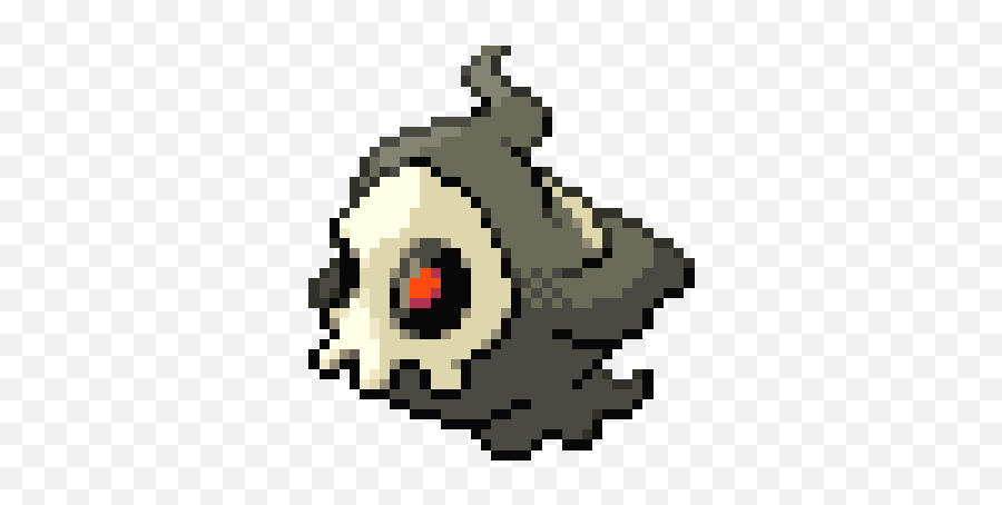 Pin - Duskull Pixel Art Png,Ghost Type Icon