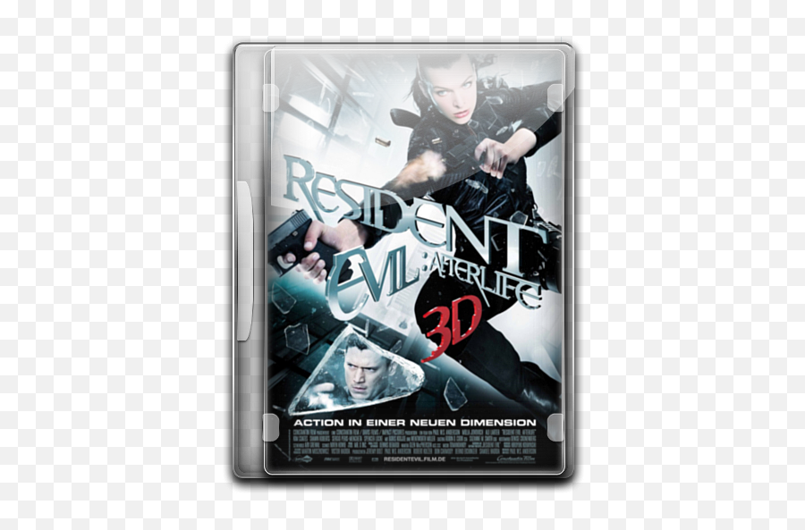 Resident Evil Afterlife V3 Icon English Movies 2 Iconset - Resident Evil Afterlife Png,Resident Evil Folder Icon