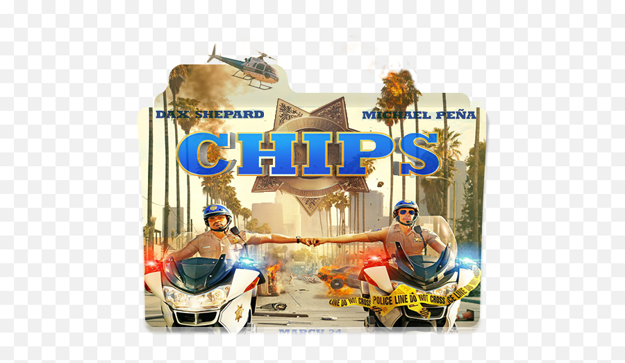 Chips Folder Icon 2017 - Designbust Chips Movie Png,Chips Icon