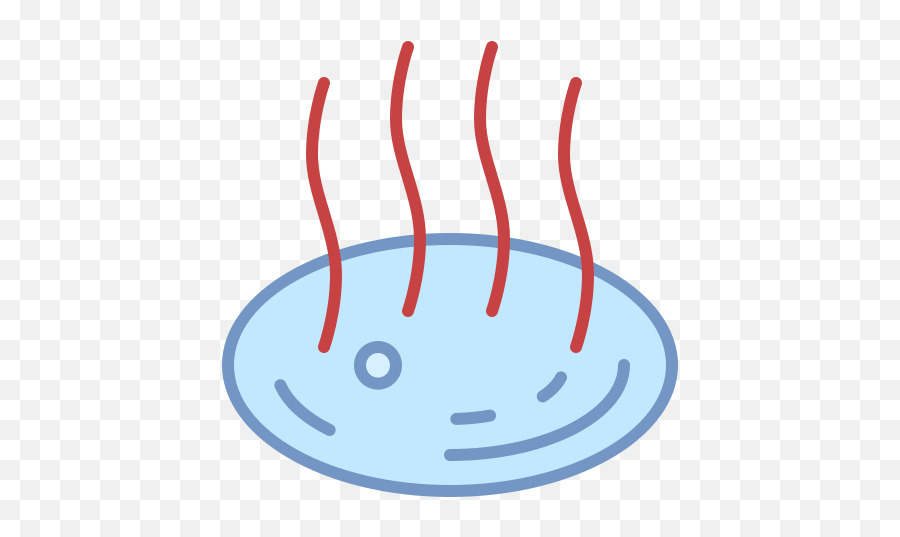 Hot Springs Icon In Office Style - Dot Png,Hot Icon