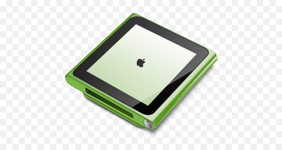 Ipod Nano Green Icon Iconset Robsonbillponte - Ipod Nano 6 Silver Png,Ipod Folder Icon