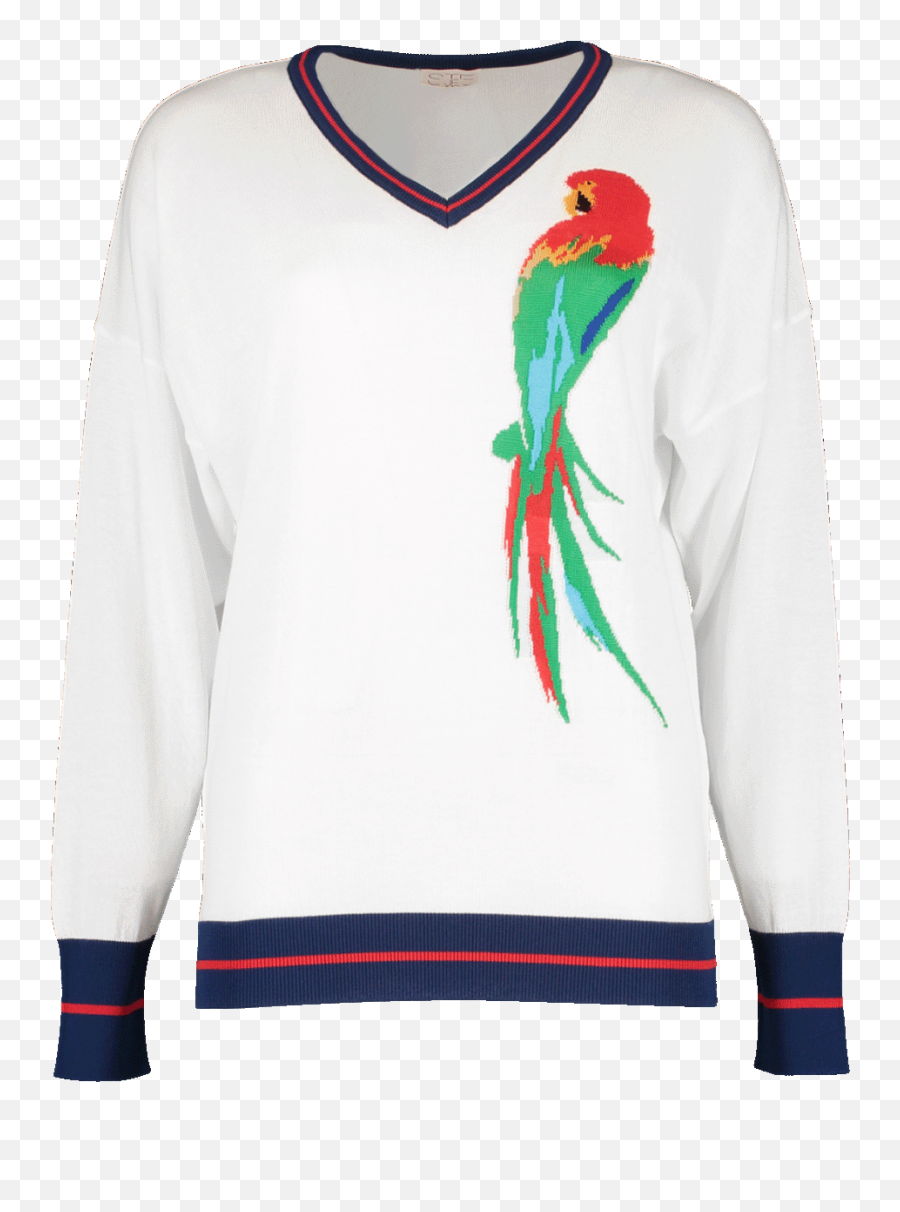 V - Neck Parrot Sweater Long Sleeve Png,Quetzal Icon