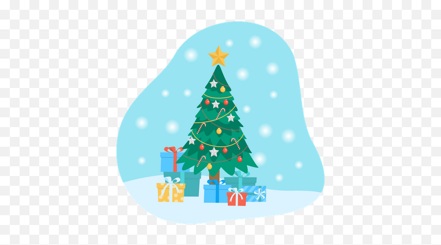 Xmas Tree Icon - Download In Doodle Style Christmas Png,Christmas Tree Icon Transparent
