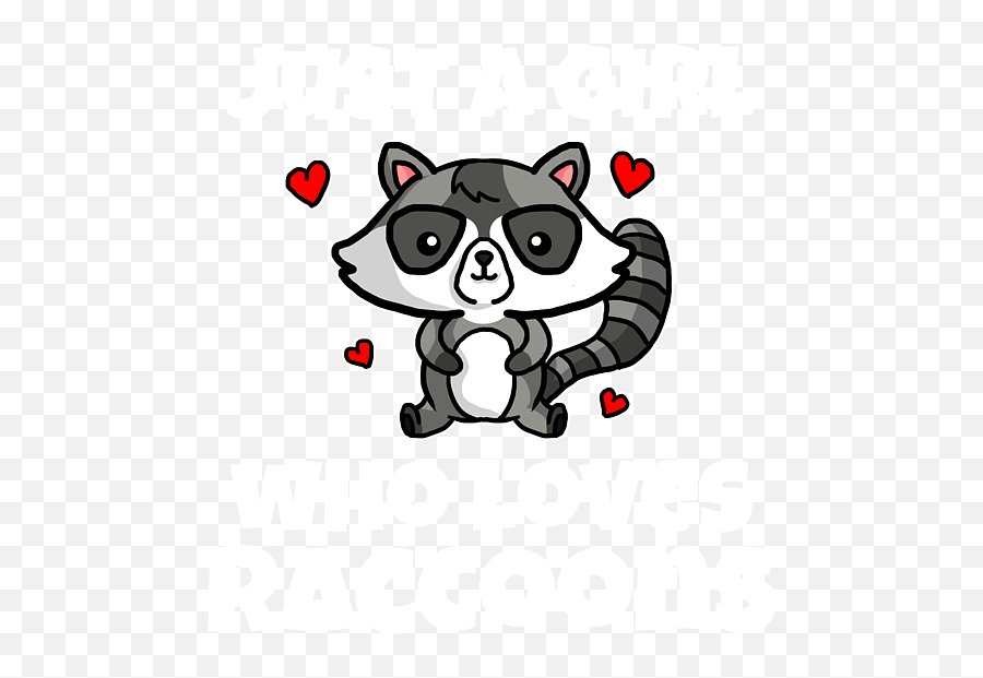 Just A Girl Who Loves Raccoons Fun Raccoon Costume Womenu0027s - Fictional Character Png,Tank Girl Icon