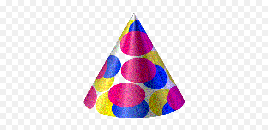 Birthday Hat Transparent Background - Birthday Party Hat Gif Png,Party Hat Transparent Background