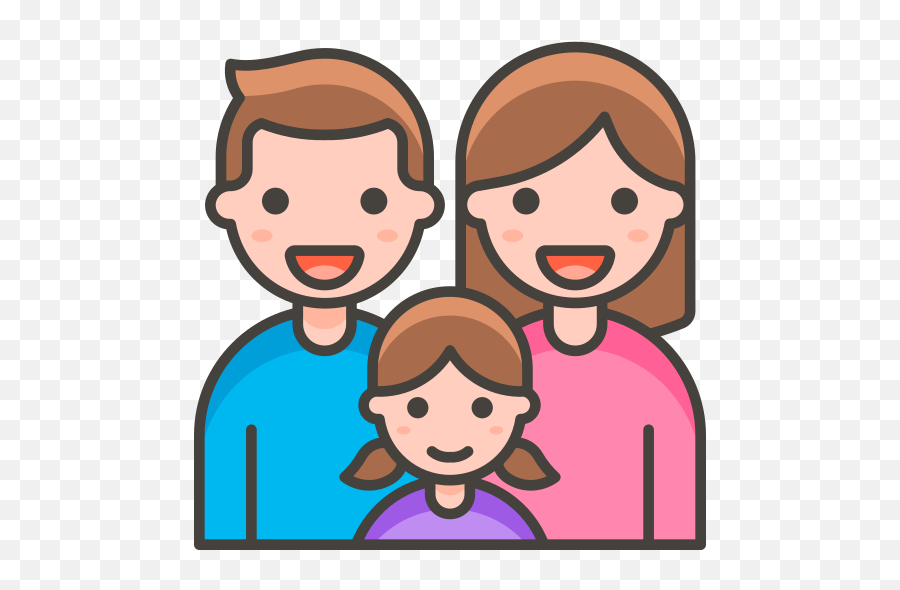 Girl Free Icon Of 780 Vector Emoji - Emojis De Una Familia Png,Family Emoji Png