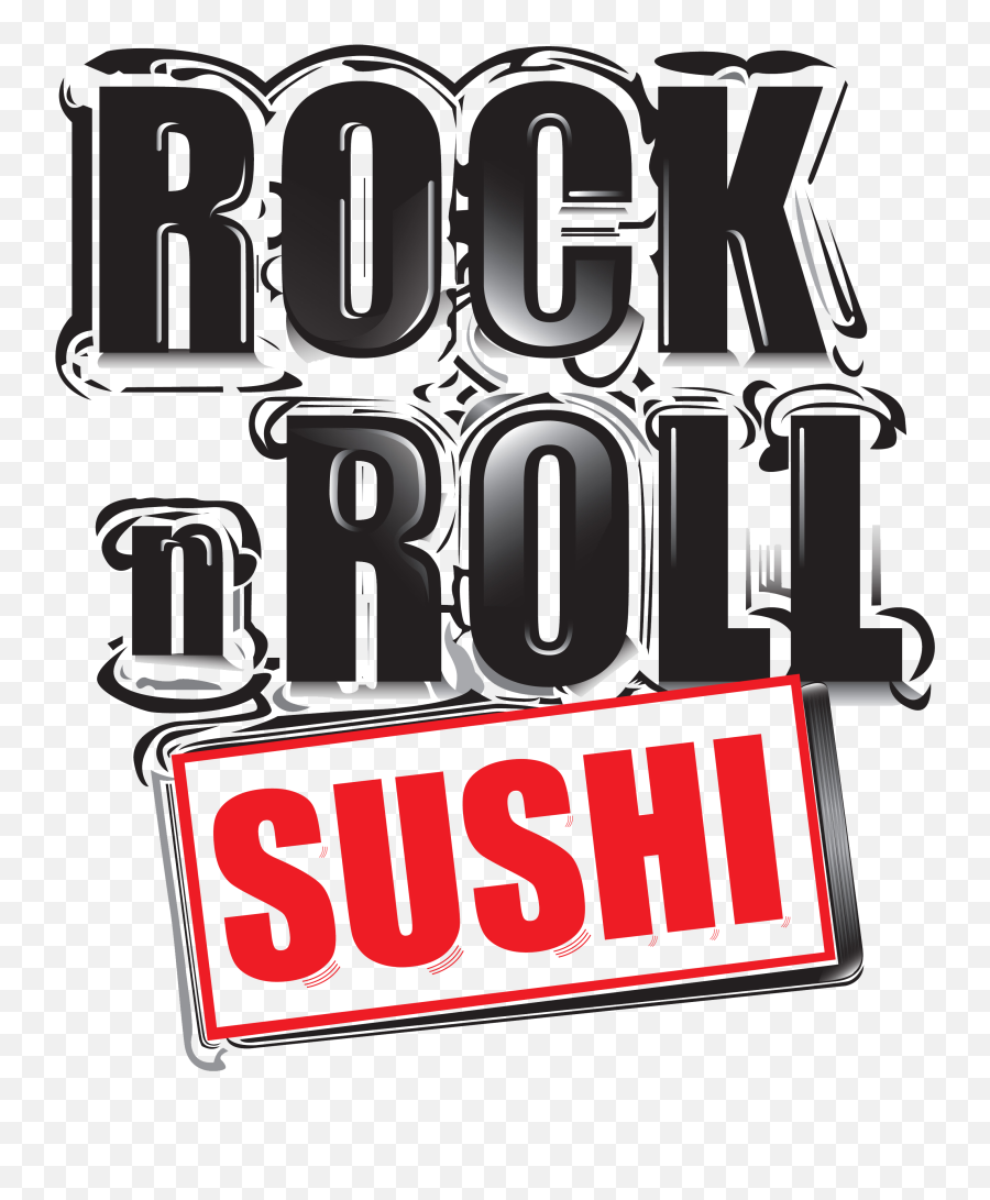 Rock N Roll Sushi Png Image - Rock And Roll Sushi Logo,Rock N Roll Png