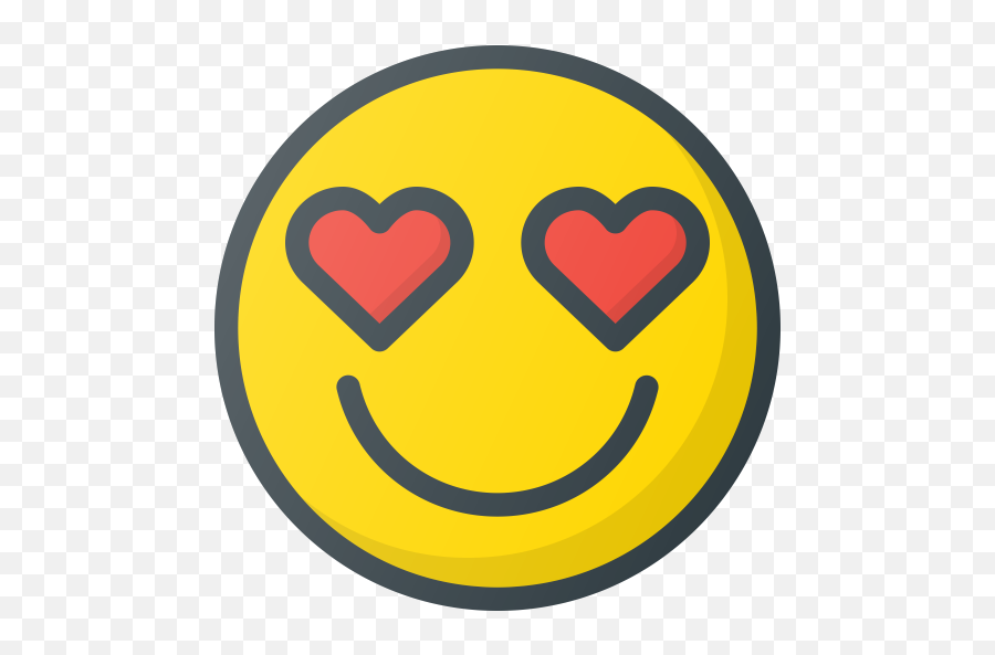 Emoji Emote Emoticon Emoticons In Love Icon - Emote Love Png,Emote Png