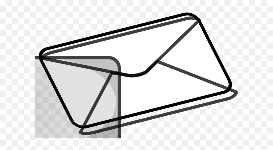 Brown Envelope Png Svg Clip Art For Web - Download Clip Art Line Art,White Envelope Png