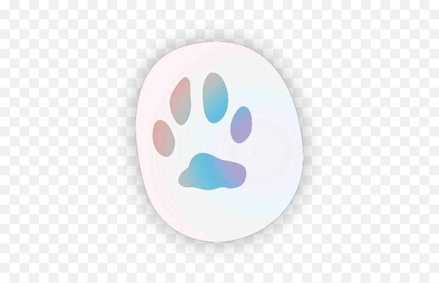 Kitty Paw By Zach Wolf - Circle Png,Wolf Paw Png