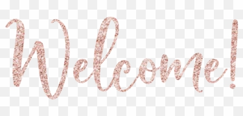 Rose Gold Heart Events - Calligraphy Png,Welcome To Png