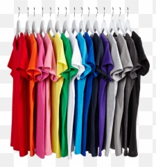Blank T - shirt png Private Label Tshirt Manufacturer Shirts On A Rack Png