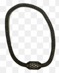 Download Hd The Gunmetal Lasso - Bracelet Transparent PNG Bead