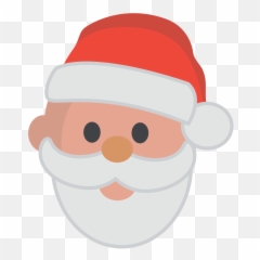 Download Free Png Hd Santa Clipart Easy - Santa Claus Simple Cartoon,Santa Clipart Png