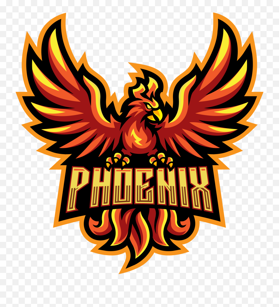Phoenix Esport Mascot Logo Design By Visink Thehungryjpeg - Phoenix Mascot Logo Png,Ferrari Logo Images