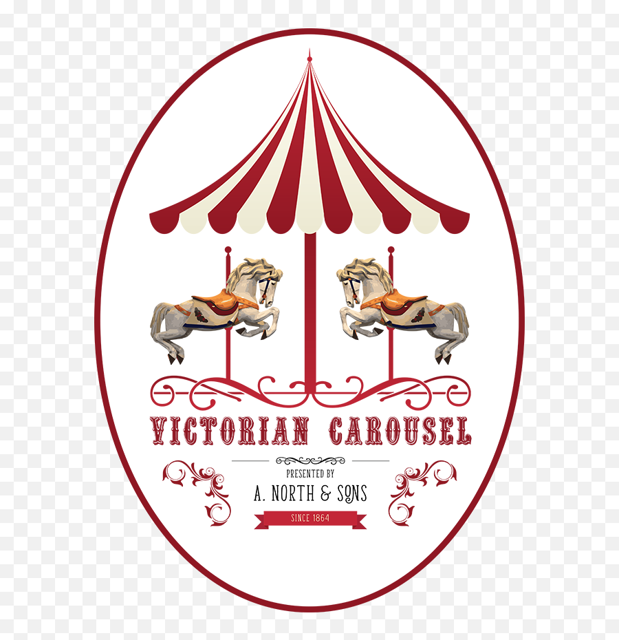 Funfair Victorian Carousel Ireland - Label Png,Carousel Png
