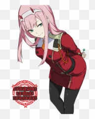 Kuro Neko Anime Manga - Zero Two Transparent Png
