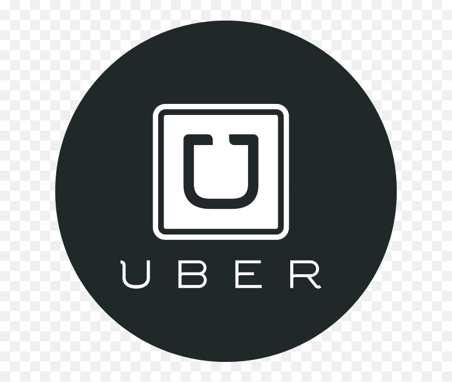 Uber Icon Png - Linkedin Icon Black And White,Uber Logos