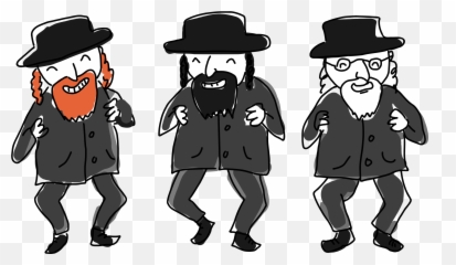 Png Jewish People Dancing U0026 Free Dancingpng - Jews Clipart,People Dancing Png