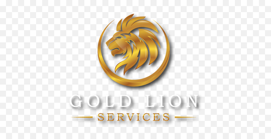 Gold Lion Services U2013 Loyalty Meets Cleanliness Png Logo
