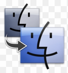 Apple Updates Migration Assistant Utility For Mac Os X Leopard - Os Mavericks Finder Icon png