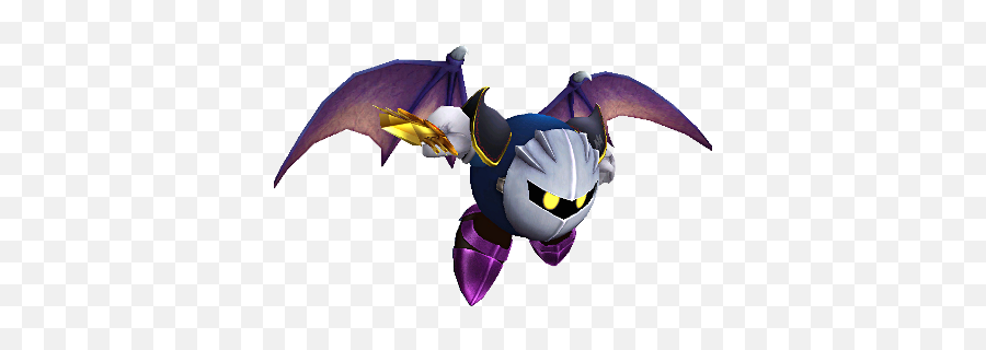 Meta - Knight Super Smash Bros Kerfuffle Mythical Creature Png,Meta Knight Png