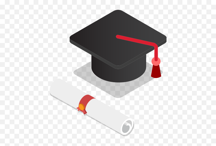Download Cap And Diploma Illustration - Square Academic Cap Png,Diploma Png