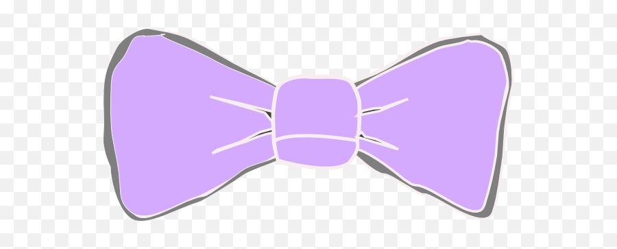 Purple Bow Clip Art - Light Purple Bow Clipart Png,Bow Clipart Png