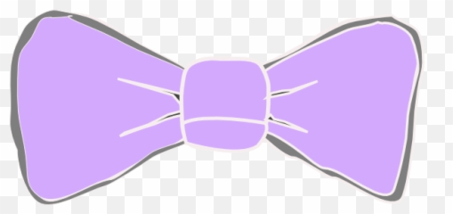 Purple Bow Clip Art - Light Clipart png