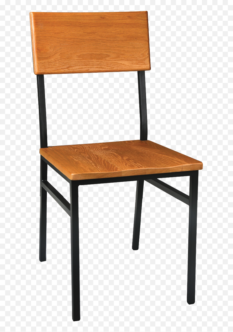 Metal Rustic Wood Chair - Table Chair Png,Wooden Chair Png